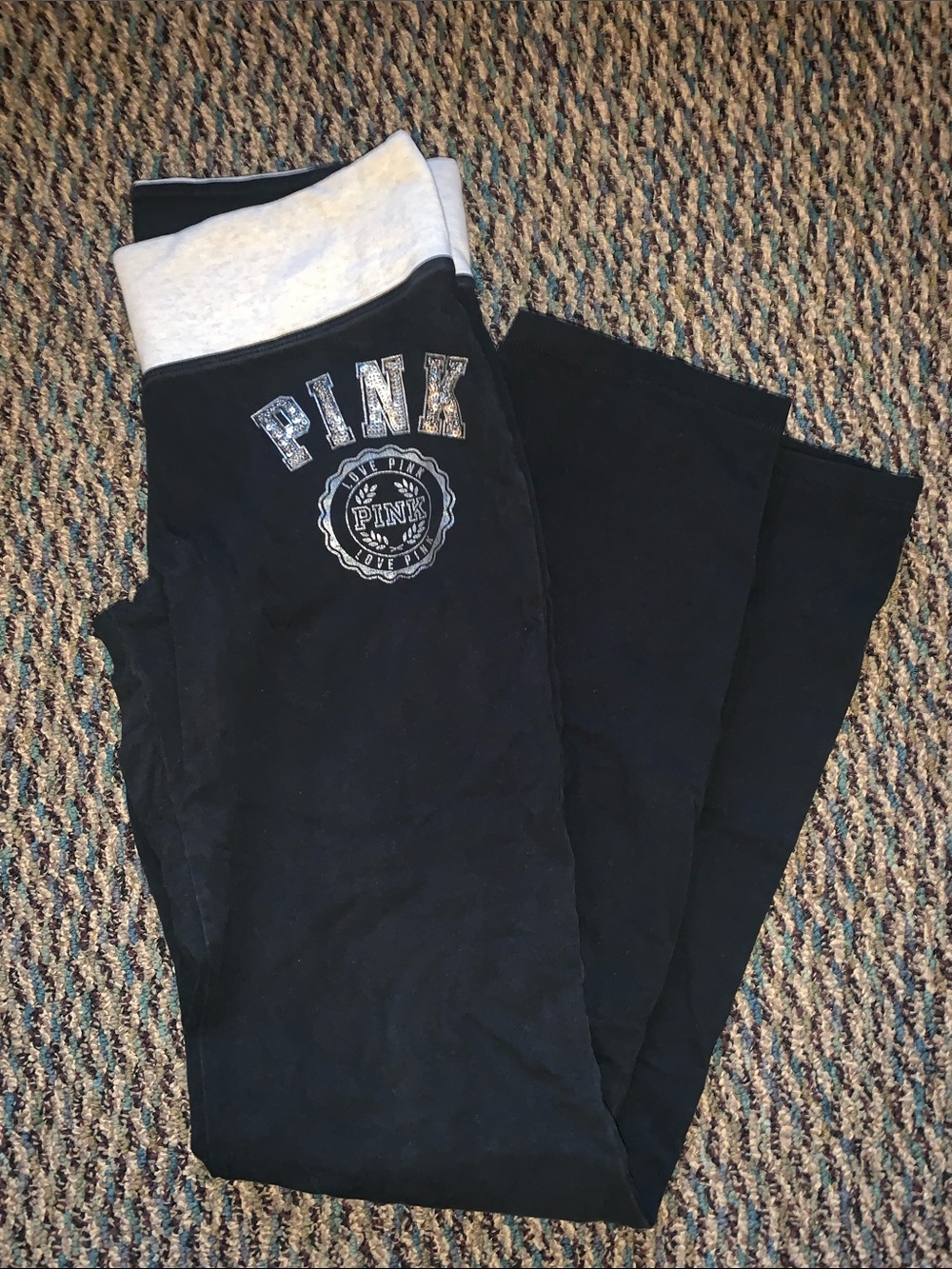 VS Pink Flare Leggings